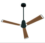 Load image into Gallery viewer, Cyan Zephyr 60” Leather Wrapped Blades Ceiling Fan Indoor
