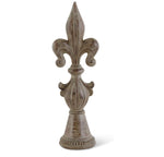 Load image into Gallery viewer, Bronze Fleur de Lis Set of 2 Finials
