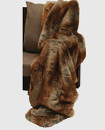 Load image into Gallery viewer, Faux Fur Chinchilla Throw 54”x72”
