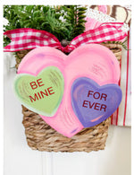 Load image into Gallery viewer, Valentines Day: Heart Mini Charm Pink, Lavender, Green Be Mine
