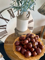 Load image into Gallery viewer, Harvest Burgundy Pomegranates Speckled Stem Set of 12

