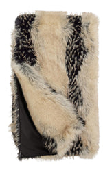 Load image into Gallery viewer, Luxurious Ivory Fox Faux Fur Throw
