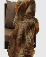 Load image into Gallery viewer, Faux Fur Chinchilla Throw 54”x72”
