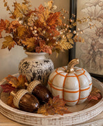 Load image into Gallery viewer, Elegant Fall Bronze &amp; Gold Acorns
