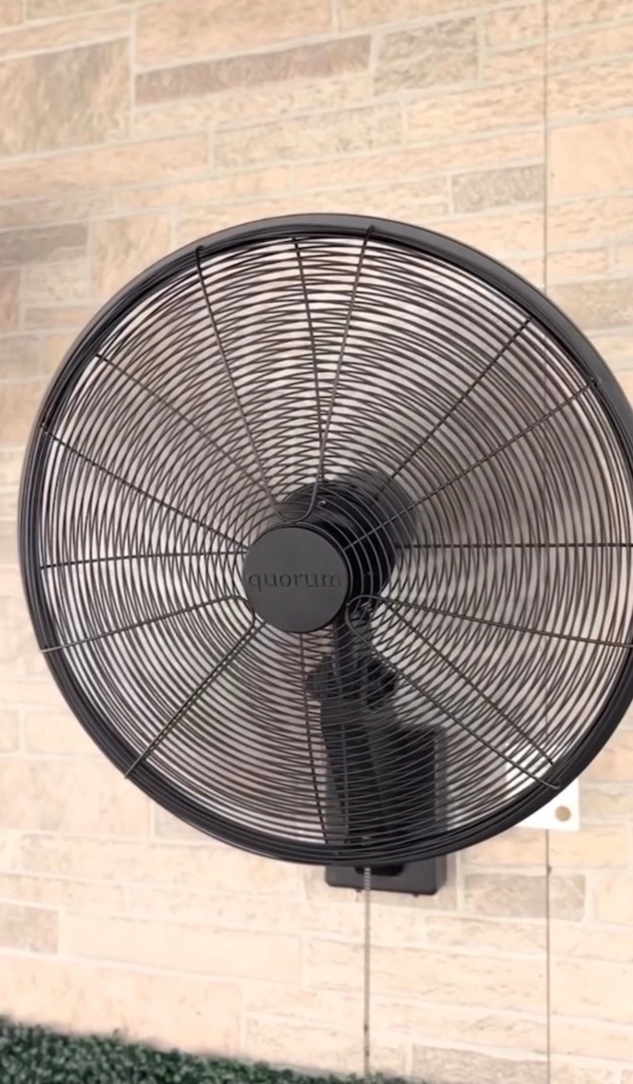 Veranda Outdoor Wall Mount Fan