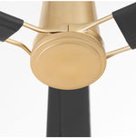 Load image into Gallery viewer, Cyan Zephyr 60” Leather Wrapped Blades Ceiling Fan Indoor
