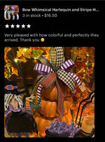 Load image into Gallery viewer, Whimsical Halloween Bow
