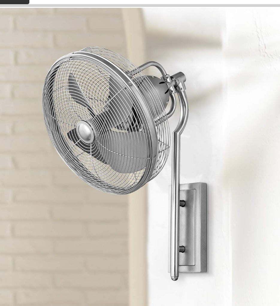 Veranda Outdoor Wall Mount Fan