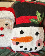 Load image into Gallery viewer, Choose from (4) Styles Christmas Hooked Pillows
