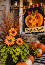 Load image into Gallery viewer, Metal Sunflowers Yellow Metal Stakes Set of 3 Individual Stakes
