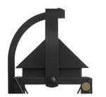 Load image into Gallery viewer, Quorum MYSTIC 25" 3 Light Lantern - Matte Black Wall Mount
