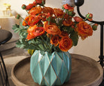 Load image into Gallery viewer, 26" Artificial Orange Ranunculus
