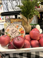 Load image into Gallery viewer, Harvest Apples Speckled Stem Set of 12 Artificial Fruit
