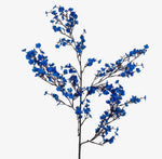 Load image into Gallery viewer, Blue Floral Blossom Artificial Stem
