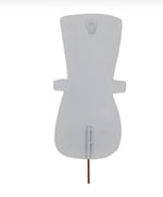 Load image into Gallery viewer, Patriotic Uncle Sam Red White &amp; Blue Watercolor Metal Stake
