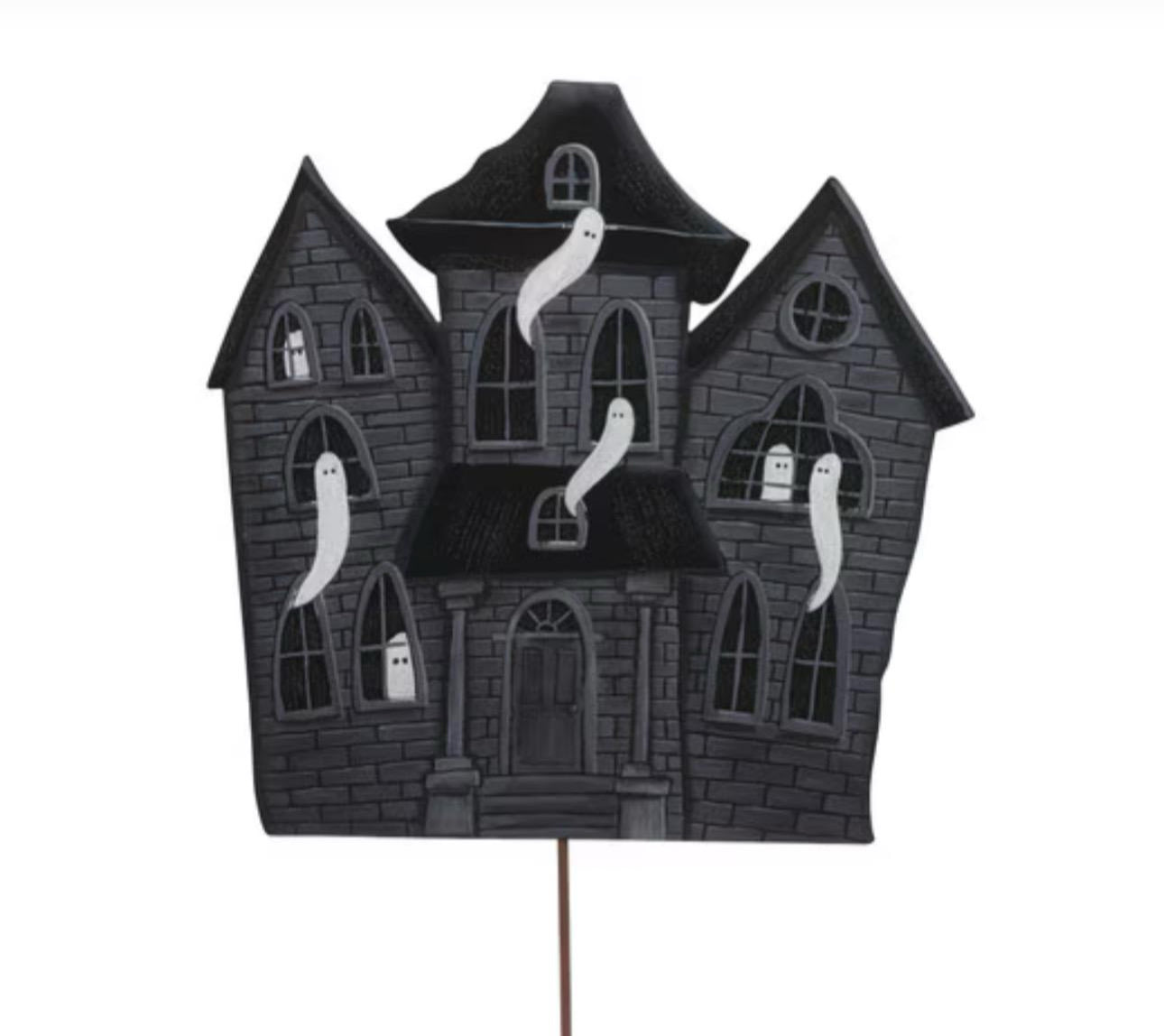 Halloween Haunted House Metal Stake