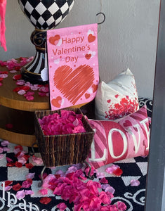 Valentines Day: Hearts Valentines Day Flag