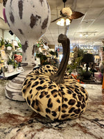 Load image into Gallery viewer, Cheetah Print Small Stuffed Pumpkin

