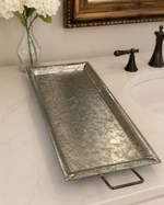 Load image into Gallery viewer, Galvanized Accent Tray for Home Décor
