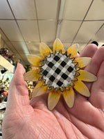 Load image into Gallery viewer, Sunflower Buffalo Check Magnet
