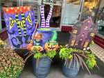 Load image into Gallery viewer, Witch Boots Boo Halloween Flag Small Outdoor

