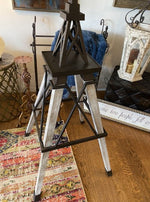 Load image into Gallery viewer, Oiled Bronze OR Galvanized Windmill Floor Fan - ALMOST GONE!
