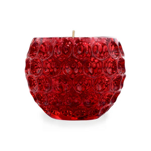 Sparkling Cranberry 9oz. Red and Gold Soy Candle