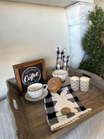 Load image into Gallery viewer, Rustic Distressed Farmhouse Tray with Handles
