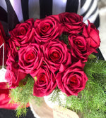 Load image into Gallery viewer, Red Real Touch Rose Pack of 3 Artificial Roses
