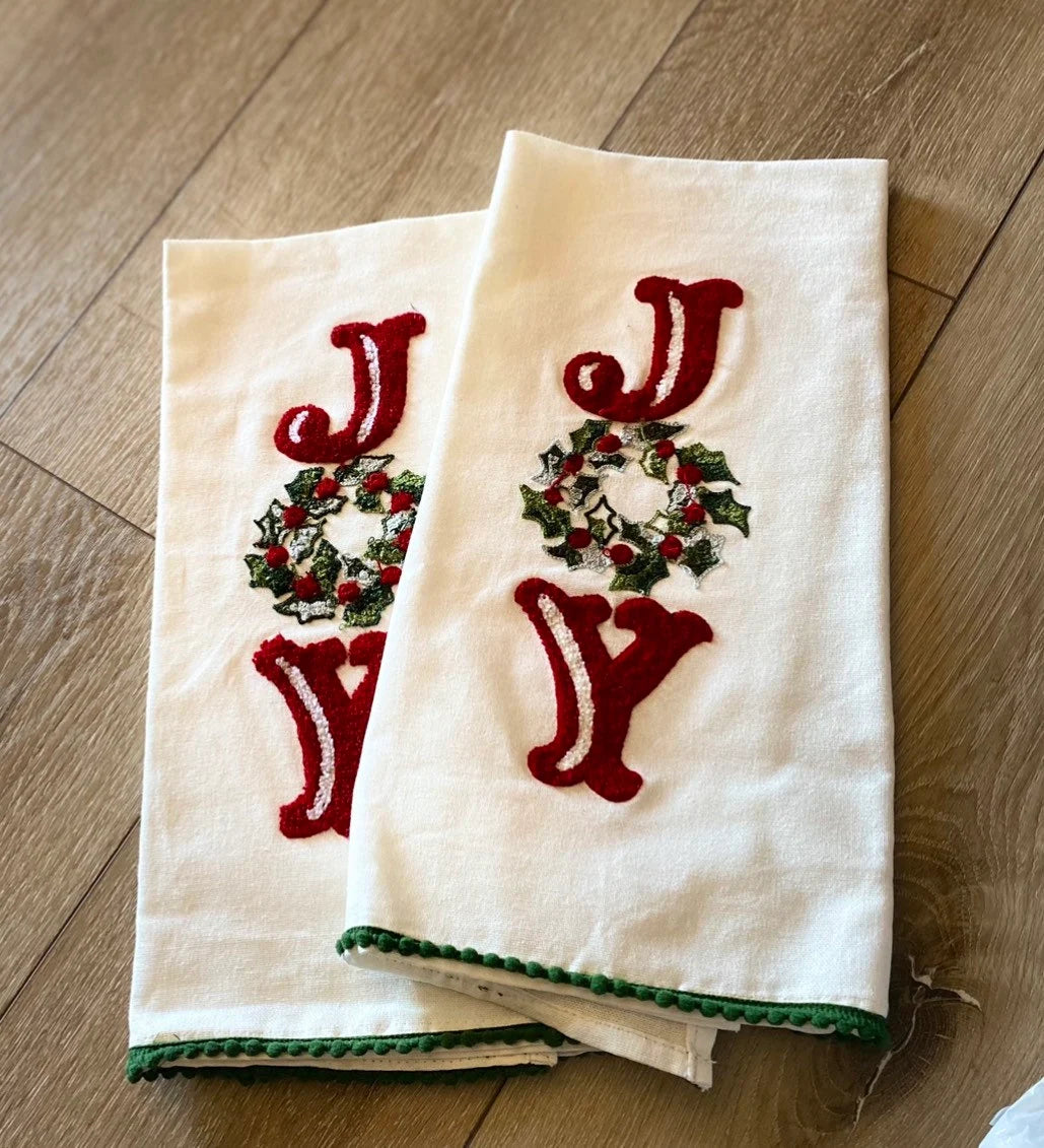 Christmas JOY Hand Towel