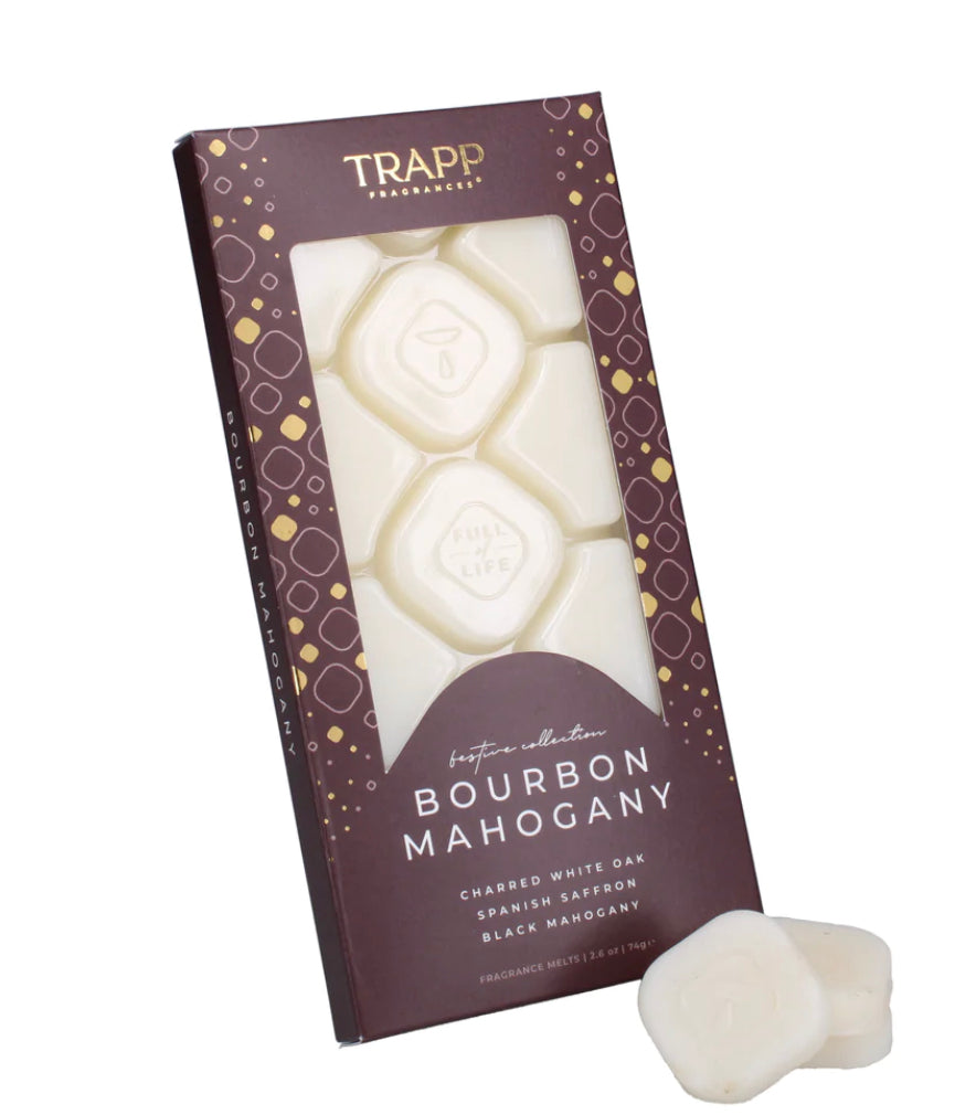 New Scent!  Bourbon Mahogany Wax Melt Trapp Fragrances