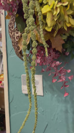 Load and play video in Gallery viewer, Fall Leopard Pumpkin Hydrangea Floral Wreath
