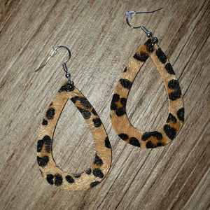 Caramel Leopard Earrings