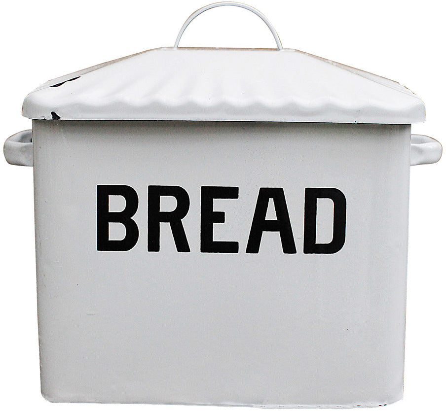 Enameled Bread Box