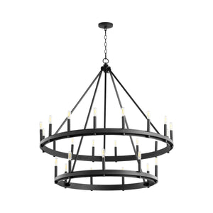 Aura 2-tier 25LT Chandelier