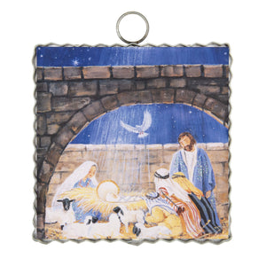 Nativity Stone Mini Print