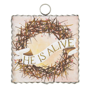 He is Alive Mini Print