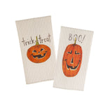 Load image into Gallery viewer, &quot;Boo!&quot; Jack O&#39; Lantern Hand Towel
