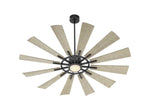 Load image into Gallery viewer, NEW! 72&quot; Cirque Ceiling Fan DAMP
