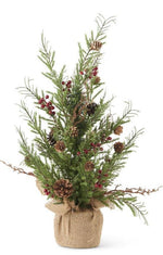 Load image into Gallery viewer, 12&quot; Pine Tree w/ Berries
