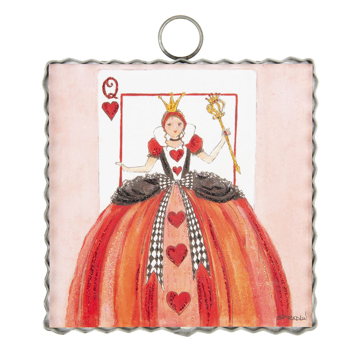 Queen of Hearts Mini Print