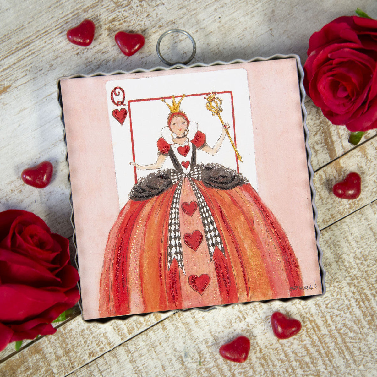 Queen of Hearts Mini Print