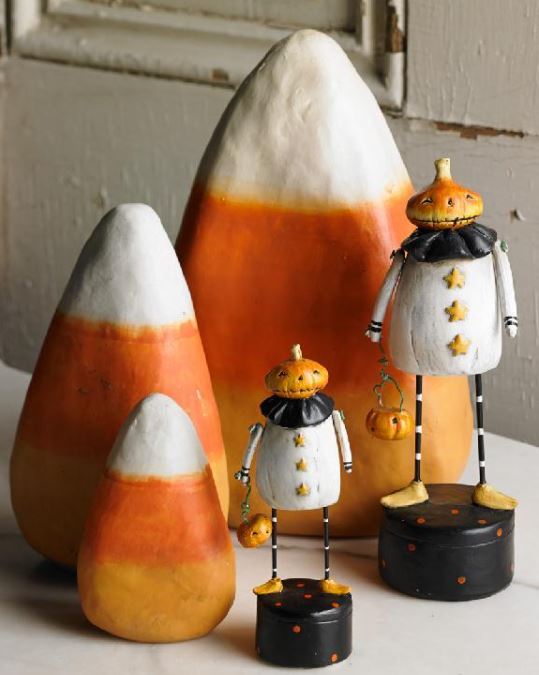 Set of 3 Candy Corn