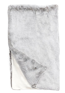 NEW! Sterling Mink Faux Fur Throw