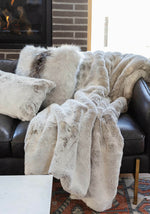 Load image into Gallery viewer, NEW! Sterling Mink Faux Fur Throw
