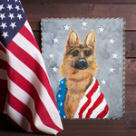 Load image into Gallery viewer, Americana: K9 Hero Print
