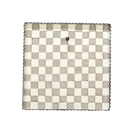 Load image into Gallery viewer, Putty &amp; White Checkered Pattern Display Stand for Mini Prints
