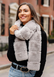 Posh Dove Faux Fur Scarf