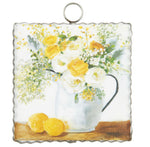 Load image into Gallery viewer, Lemon Summertime Galvanized Framed Mini Pic
