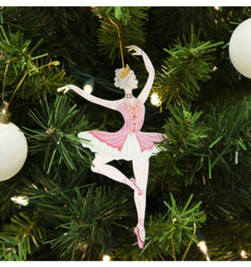 Pastel Collection Ballerina Ornament